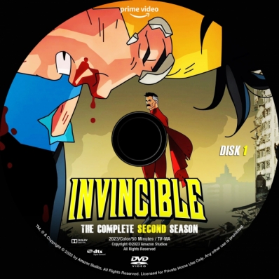 Invincible Season 1 Complete DVD Series!