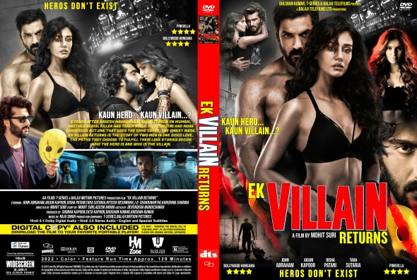 CoverCity DVD Covers Labels Ek Villain Returns