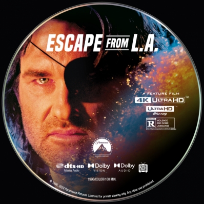 Escape from L.A. 4K