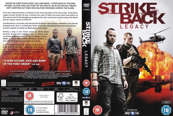 CoverCity DVD Covers Labels Strike Back Legacy