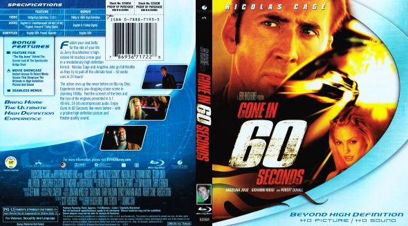 CoverCity - DVD Covers & Labels - Gone in Sixty Seconds