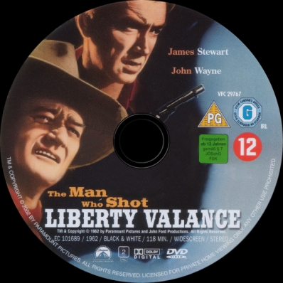 CoverCity - DVD Covers & Labels - The Man Who Shot Liberty Valance