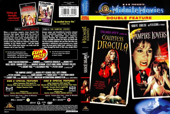 CoverCity DVD Covers Labels Countess Dracula The Vampire Lovers