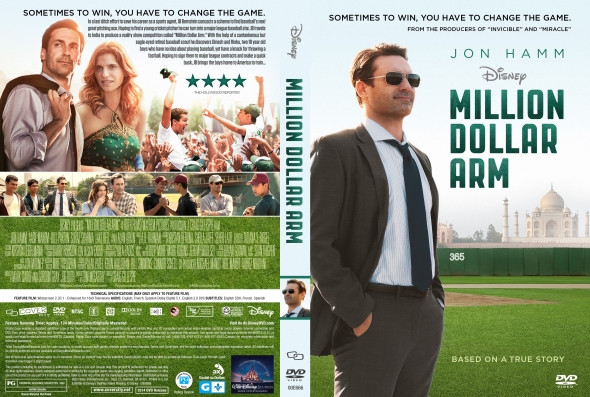 Covercity - Dvd Covers & Labels - Million Dollar Arm