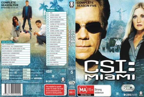 CSi: Miami - Season 5