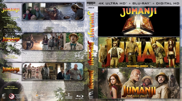 Jumanji Triple Feature 4K