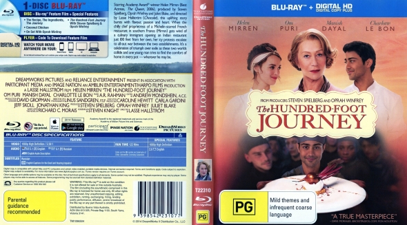 CoverCity DVD Covers Labels The Hundred Foot Journey