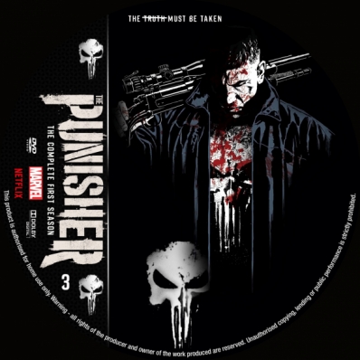 The Punisher Season 1; disc 3