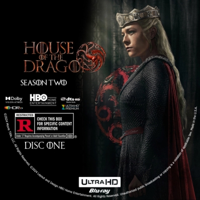 House Of Dragons Season 2 Disc 1 4K