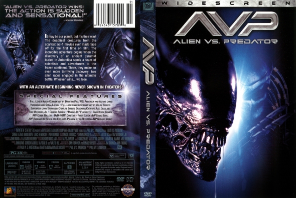 CoverCity DVD Covers Labels AVP Alien vs. Predator