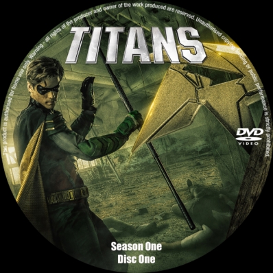 Titans - Season 1; disc 1