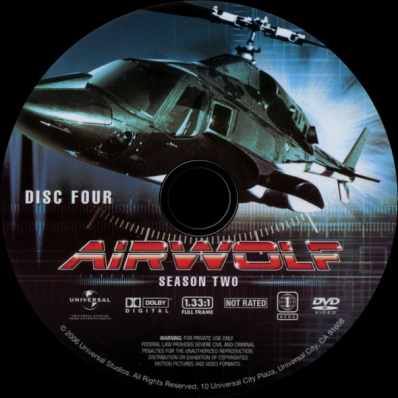 Airwolf - Season 2; disc 4