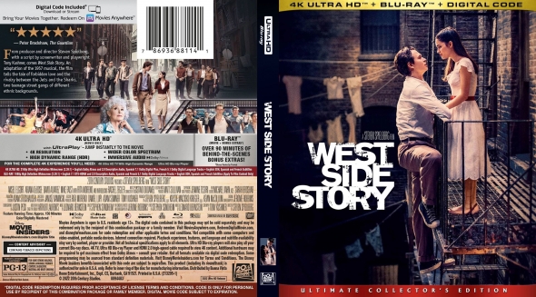 CoverCity - DVD Covers & Labels - West Side Story 4K