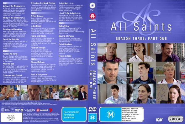 Covercity Dvd Covers And Labels All Saints Season 3 Part 1