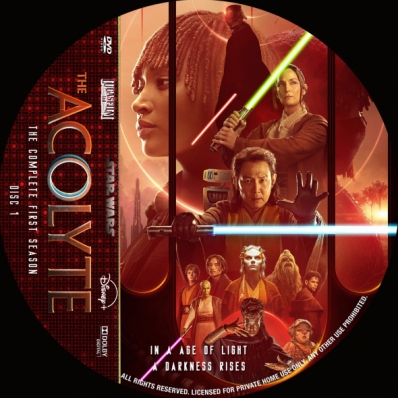 CoverCity - DVD Covers & Labels - Star Wars:The Acolyte - Season 1; disc 1