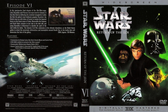 CoverCity - DVD Covers & Labels - Star Wars: Episode VI - Return of the ...