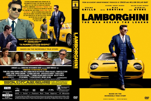 CoverCity DVD Covers Labels Lamborghini The Man Behind the