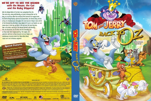 CoverCity - DVD Covers & Labels - Tom and Jerry: Back to Oz