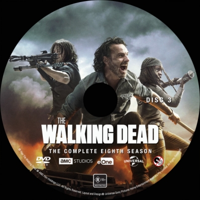 CoverCity - DVD Covers & Labels - The Walking Dead - Season 8; disc 3