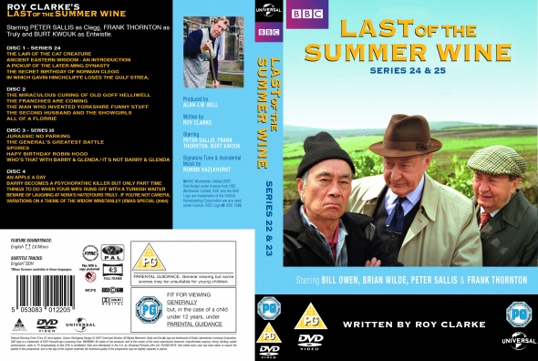 CoverCity - DVD Covers & Labels - Last Of The Summer Wine - Season 24 & 25