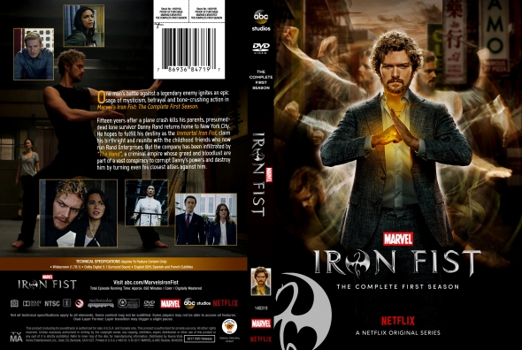 IRON FIST - MARVELS IRON FIST SEASON 1 - COMPLETE FIRST SERIES **BRAND NEW  DVD