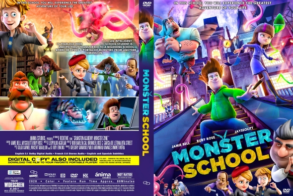 Covercity Dvd Covers Labels Monster School