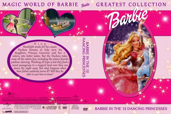 barbie and the 12 dancing princesses dvd