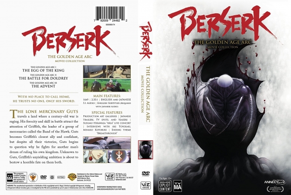 Berserk 4 R2 DE DVD Cover 