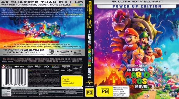 CoverCity - DVD Covers & Labels - The Super Mario Bros. Movie 4K