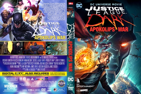 justice league war 2022 dvd cover