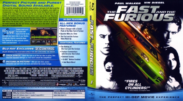 CoverCity - DVD Covers & Labels - The Fast and the Furious