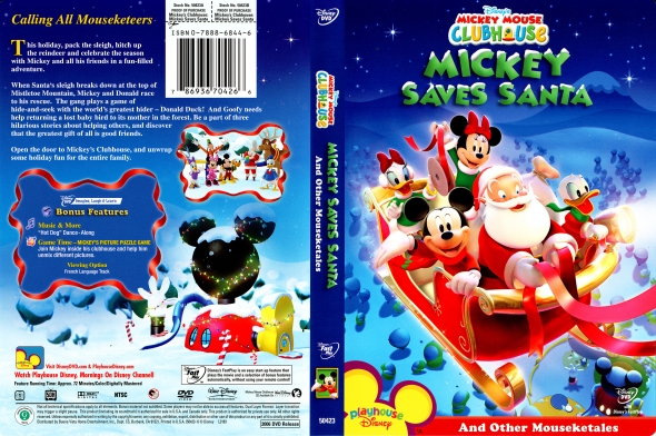Mickey Mouse Clubhouse: Mickey Saves Santa and Other Mouseketales (DVD)