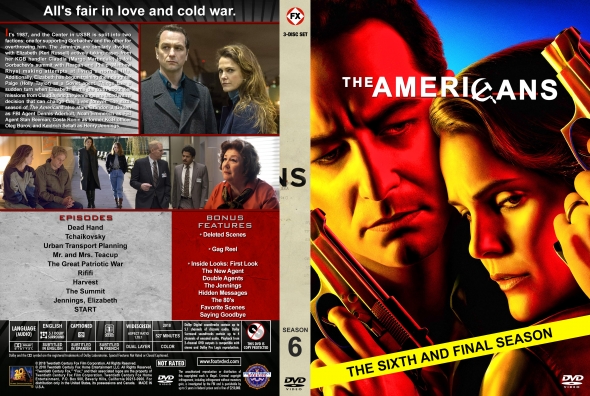 The Americans- Season 6 (spanning spine)