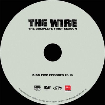 The Wire - Season 1; disc 5