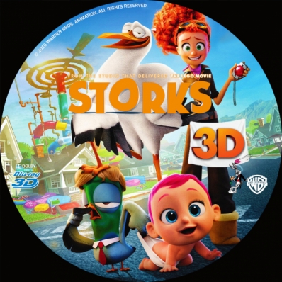 CoverCity - DVD Covers & Labels - Storks 3D