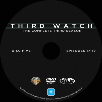 Third Watch - Season 3; disc 5