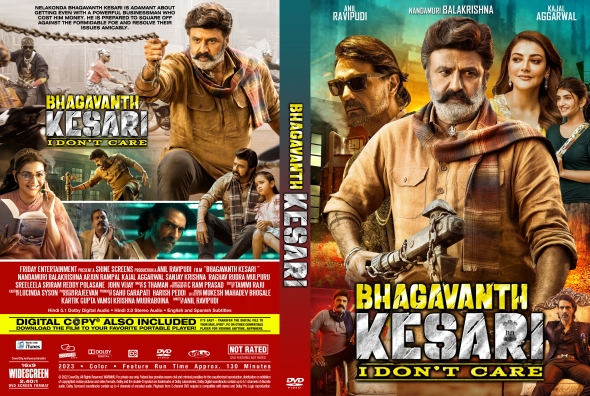 CoverCity DVD Covers Labels Bhagavanth Kesari