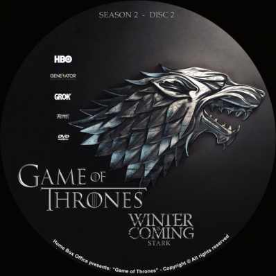 Game of Thrones - Season 2; disc 2