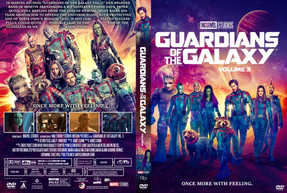 Guardians Of The Galaxy Dvd Cover