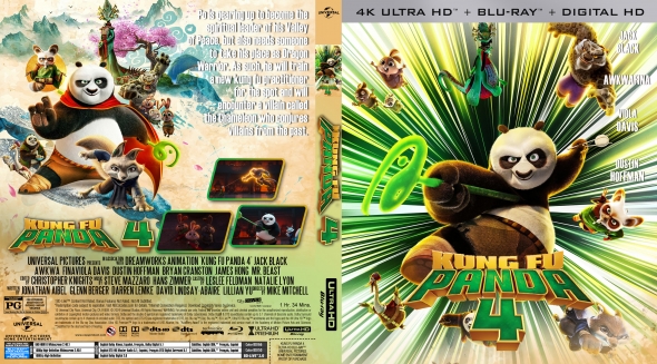 Covercity - Dvd Covers & Labels - Kung Fu Panda 4 (4k)