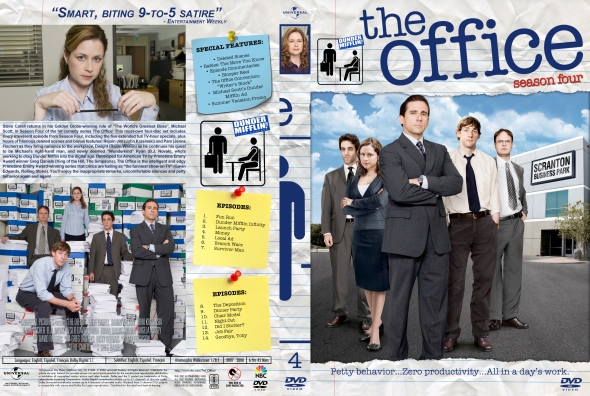 The Office - Season 4 (spanning spine)