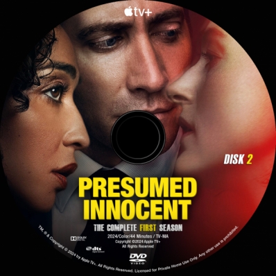 Covercity - Dvd Covers & Labels - Presumed Innocent - Season 1; Disk 2