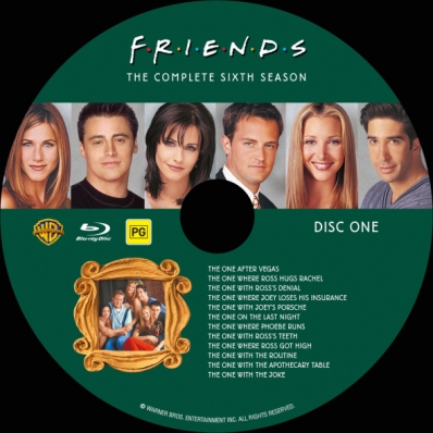 Friends - Season 6; disc 1