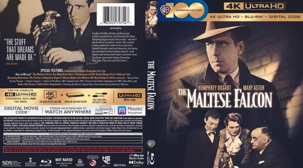 CoverCity - DVD Covers & Labels - The Maltese Falcon 4K