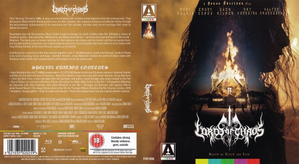 Lords of Chaos Blu-ray (Blu-ray + DVD)