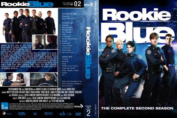 CoverCity DVD Covers Labels Rookie Blue Season 2