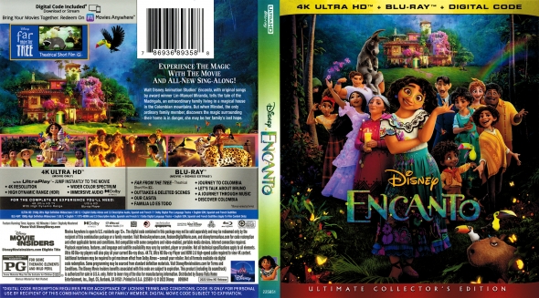 Encanto (4K Ultra HD + Blu-Ray + Digital Code) 