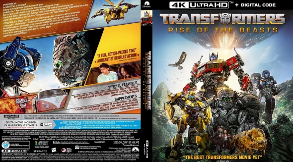 Transformers: Rise of the Beasts 4k