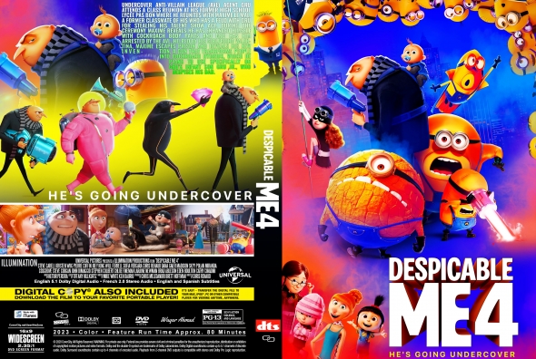 Covercity - Dvd Covers & Labels - Despicable Me 4