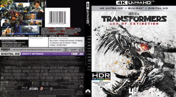 transformers age of extinction 4k blu ray